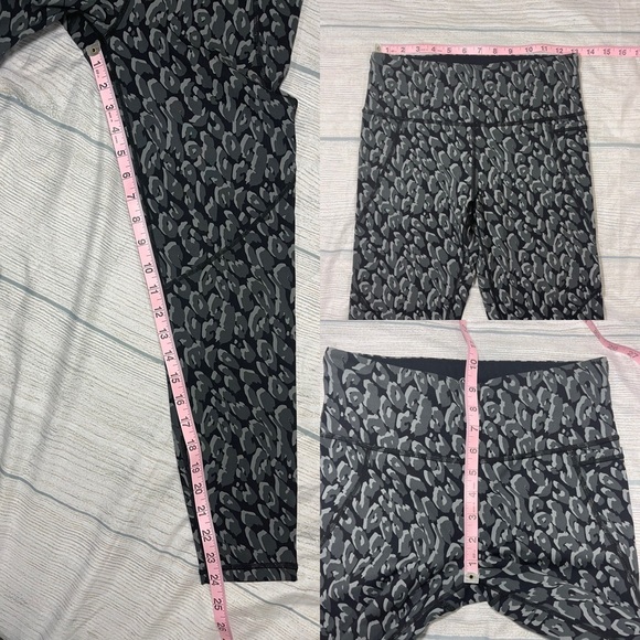 NEW Sweaty Betty Leggings Pants 7/8 Length Workout Gray Black Animal Print Small - Picture 15 of 15